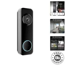 Wireless Video Doorbell Camera 1536p HD+ with Color Night Vision & Two-Way Audio