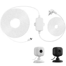 30ft Power Cable for Blink Mini & Outdoor - White