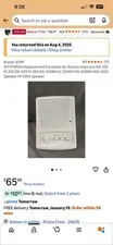 SCFM White Replacement Faceplate for Nutone Intercom