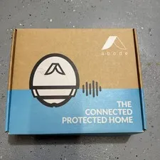 Abode Outdoor Siren W/ Strobe | Sounds Alarm & Flashes Light