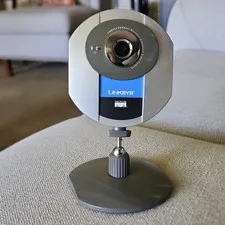 Linksys WVC54GC Wireless-G IP Network Surveillance Camera 640x480 Indoor