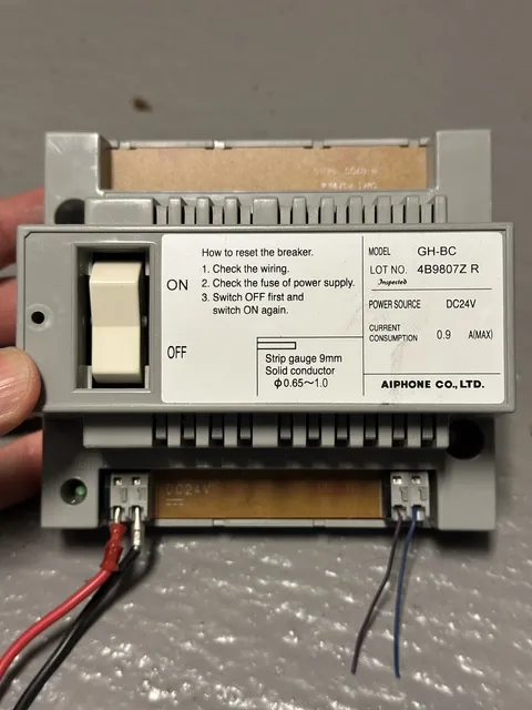 Aiphone GT-BC Audio Bus Control Unit for GT Series Multi-Tenant Entry