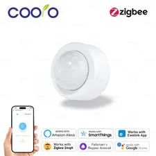 Zigbee Mini PIR Motion Sensor Human Motion Infrared Detector Security Alarm