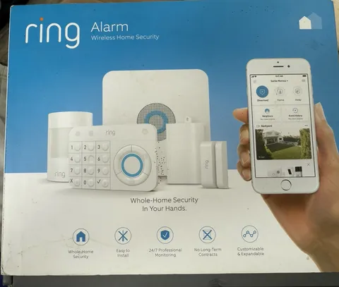 Open Box/ NEW Ring Alarm 5 Piece Kit (1st Gen) Home Security System