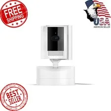 Ring Pan-Tilt Indoor Cam (newest model), See all around your home or business...
