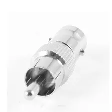BNC Female to RCA Male Straight Coax Connector Adapter for CCTV Video Camera