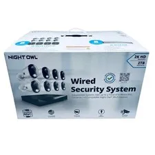 Night Owl F4TD2-88L 2TB 8-Channel Wired Security Camera System
