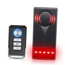 Car Anti-Theft Vibration Alarm,  108dB Automobile Vibration 1 Alarm(1 Remote)