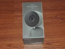 New Sealed - Google Nest Cam Indoor 2K Security Camera GA09975-US G1NRR (HAZEL)