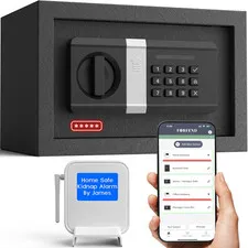 FORFEND Smart Home Safes | Wifi Safe Box App Unlock/Alarm | Voice Control, Kidna