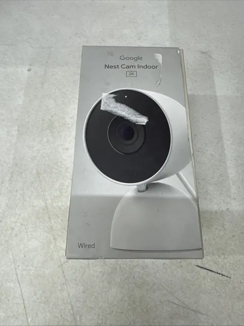 Google Nest Cam Indoor (Wired, 3rd Gen) - Indoor Security Camera with 2K Video 1