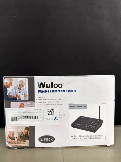 Wuloo Intercoms Wireless for Home 1 Mile (5280 Feet) Range 10 - Channel, Wireles