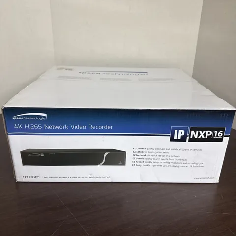 Speco Technologies N16NXP Network Video Recorder 16-Channel 4K H.265 N16NXP32TB