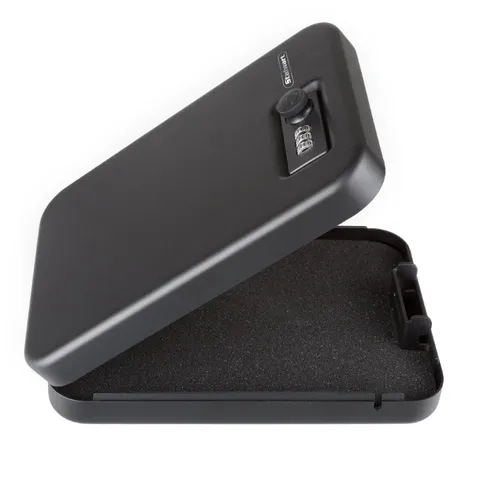 Stalwart Portable Gun Safe Top Opening Personal Steel Travel Combination Lock
