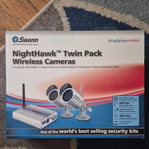 Swann 2 Camera Wireless  Securty Kit for home or business