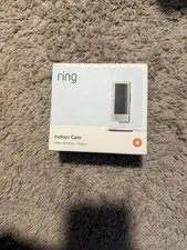 NEW - Ring Indoor Cam 2nd Gen 1080p HD Video Plug-In Security Camera - White