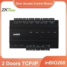 ZKTeco Door Access Controller 2 Doors Access Control Inbio260 IP-Based Connect