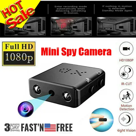 Super Mini Camera Full HD 1080P Night Vision Motion Home Security DVR Camcorder