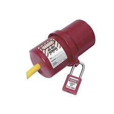 Master Lock 488 Tagout Large for 240 - 550 Volt Lockout 220 - 550 Volt Plugs