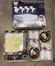 Night Owl WMBF-C241-4L 4-Channel DVR 1TB + 4 Camera 1080p Security System