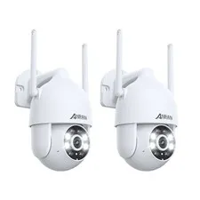 ANRAN HD 5MP Wireless PTZ Outdoor Security Camera System Home Color Night Vision