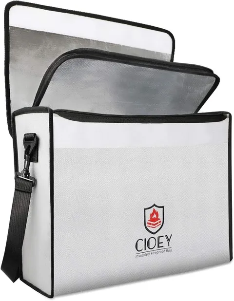 Fireproof Box with Thermal Insulation - Water-Resistant