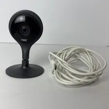 Google Nest Cam Indoor Security Camera A0005 1st Gen Tested Wired Pre-owned