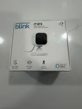Blink Mini Compact indoor plug-in smart security camera 1080p HD, New/Sealed