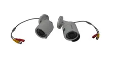 Lot of 2 Samsung SDC-89440BFN 4MP Weather-Resistant IR CCTV Bullet Camera