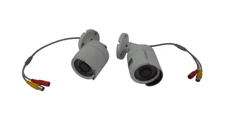 Lot of 2 Samsung SDC-89440BFN 4MP Weather-Resistant IR CCTV Bullet Camera