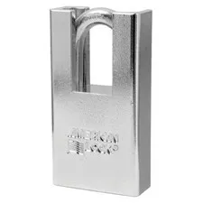 KA P501 Shrouded Solid Steel Rekeyable Pin Tumbler 1-3/4" Padlock, 1-1/8" Shac