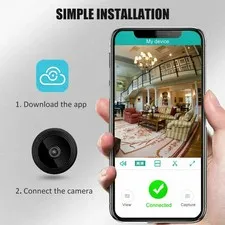 Mini WiFi Camera 1080P HD Indoor Security Camera 365Cam App Motion Detection