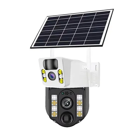 Outdoor Solar Cam – 4G/WiFi, Waterproof, Night Vision Monitor