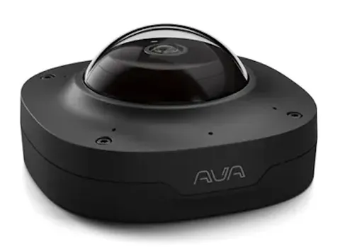 AVA 360-B 360° Panoramic IP Security Camera Black
