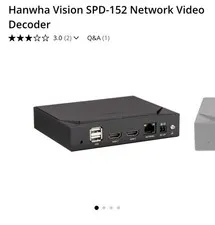 Hanwha Vision SPD-152 Network Video Decoder