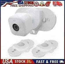 2pk Versatile Blink Camera Mount with Dual Suction Cups No-Drill Installation Wt