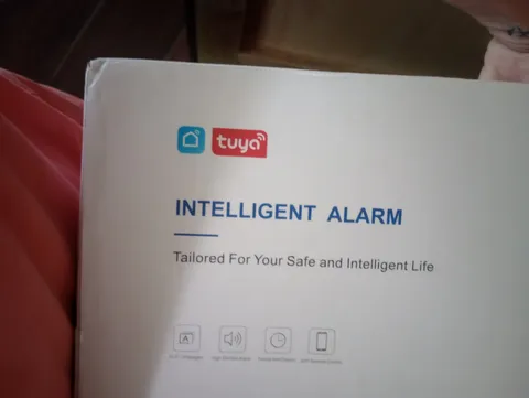 Tuya Smart Alarm System Sicherheit Home WIFI 4G GSM Touch Screen Neu Rechnung 