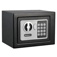 Digital Security Box - Compact Steel Combination Lock Box with Electronic Key...