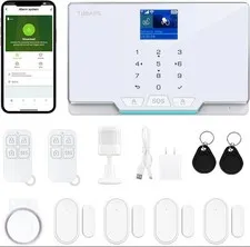 TUGARD Home Smart Security System Wireless Alarm Alexa/Google Compatible w/fobs