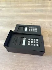 2 UNITS Control4 DS2 Door Intercom, Camera, Keypad, Wedge Mount & Faceplate