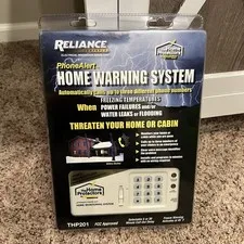 Reliance Phone Alert Home Warning System Freezing Power Failures Water Leaks