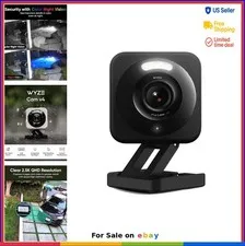 2K Home Security Camera Wi-Fi Indoor Outdoor Pet Baby Monitor Motion Activated