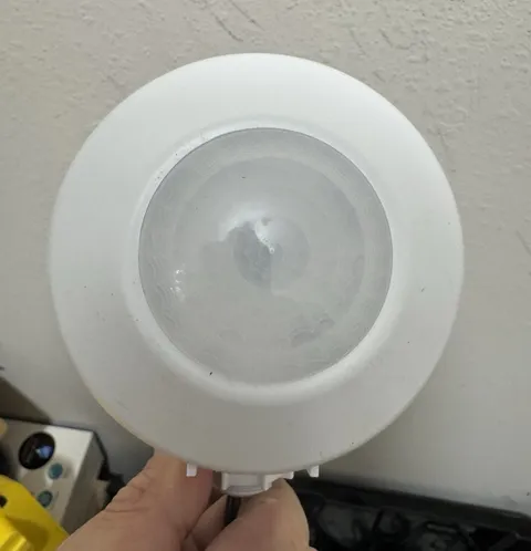 Sensor Switch Wired PIR Motion Sensor Head Hardwired White LOT de 10
