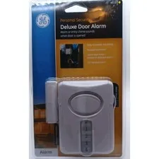 GE Personal Security Deluxe Door Alarm, New in Package, Model 45117