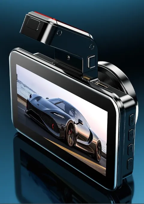 Car Dash Cam 1440P Dual Lens Built in G-Sensor Loop Recording parking monitoring