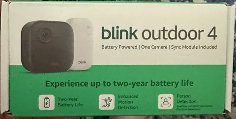BLINK OUTDOOR 4 Wireless Smart Security Camera (1-Cam, Sync Module Core