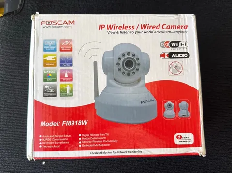 Foscam FI8918W Wireless IP Security Camera Pan Tilt Night Vision w/ Power