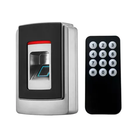 Biometric Fingerprint + EM Card Door Access Control Controller Metal Case DC12V