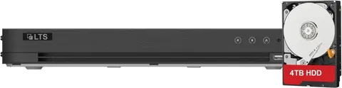 LTS TVI 16CH H.265+ TVI AHD ANALOG CVI HD DVR with 4TB HDD Installed