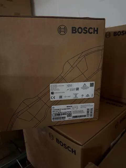 NEW  Bosch FLEXIDOME IP starlight 8000i NDE-8503-RX Sealed box